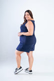 Conjunto Olivia - Bermudinha e Blusa Regata em Malha Confort - Naguirre Shop
