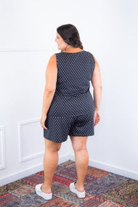 Conjunto Olivia - Bermudinha e Blusa Regata em Malha Confort - Naguirre Shop