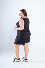 Conjunto Olivia - Bermudinha e Blusa Regata em Malha Confort - Naguirre Shop