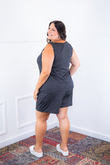 Conjunto Olivia - Bermudinha e Blusa Regata em Malha Confort - Naguirre Shop