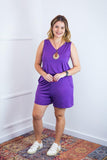 Conjunto Olivia - Bermudinha e Blusa Regata em Malha Confort BF - Naguirre Shop