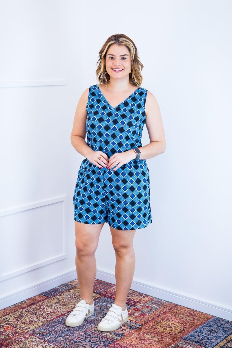 Conjunto Olivia - Bermudinha e Blusa Regata em Malha Confort BF - Naguirre Shop