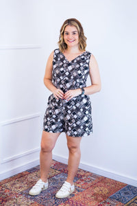 Conjunto Olivia - Bermudinha e Blusa Regata em Malha Confort BF - Naguirre Shop