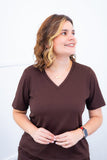 Conjunto Patrícia - Malha Canelada Gola V Pantalona - Naguirre Shop