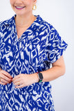 Conjunto Rio – Saia Longa e Blusa com Decote V em Crepe com Caimento Fluido - Naguirre Shop