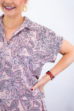 Conjunto Rio – Saia Longa e Blusa com Decote V em Crepe com Caimento Fluido - Naguirre Shop