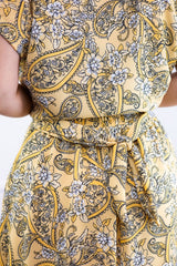 Conjunto Rio – Saia Longa e Blusa com Decote V em Crepe com Caimento Fluido - Naguirre Shop