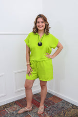 Conjunto Salvador - Bermuda e Blusa - Naguirre Shop