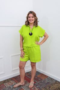 Conjunto Salvador - Bermuda e Blusa - Naguirre Shop