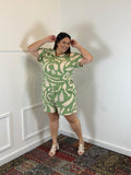 Conjunto Salvador – Bermuda e Blusa em Crepe com Estampa Geométrica - Naguirre Shop