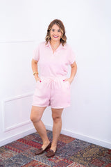 Conjunto Salvador - Bermuda e Blusa em Linho Light - Naguirre Shop