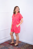 Conjunto Salvador - Bermuda e Blusa em Linho Light - Naguirre Shop