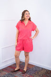 Conjunto Salvador - Bermuda e Blusa em Linho Light - Naguirre Shop