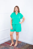 Conjunto Salvador - Bermuda e Blusa em Linho Light - Naguirre Shop