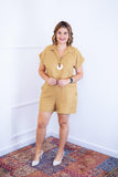 Conjunto Salvador - Bermuda e Blusa em Linho Light - Naguirre Shop