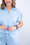 Conjunto Salvador - Bermuda e Blusa em Linho Light - Naguirre Shop