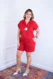 Conjunto Salvador - Bermuda e Blusa em Linho Light - Naguirre Shop