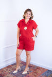 Conjunto Salvador - Bermuda e Blusa em Linho Light - Naguirre Shop