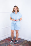Conjunto Salvador - Bermuda e Blusa em Linho Light - Naguirre Shop