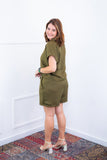 Conjunto Salvador - Bermuda e Blusa em Linho Light - Naguirre Shop