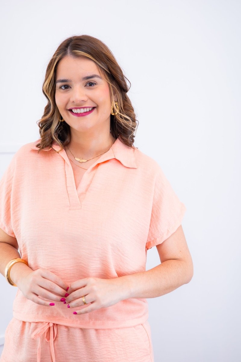 Conjunto Salvador - Bermuda e Blusa em Linho Light - Naguirre Shop