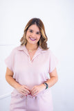 Conjunto Salvador - Bermuda e Blusa em Linho Light - Naguirre Shop