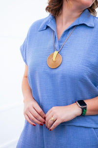 Conjunto Salvador - Bermuda e Blusa em Linho Light - Naguirre Shop