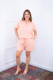 Conjunto Salvador - Bermuda e Blusa em Linho Light - Naguirre Shop
