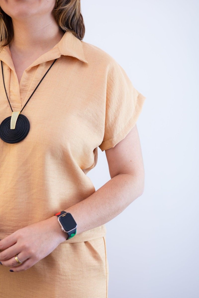 Conjunto Salvador - Bermuda e Blusa em Linho Light - Naguirre Shop