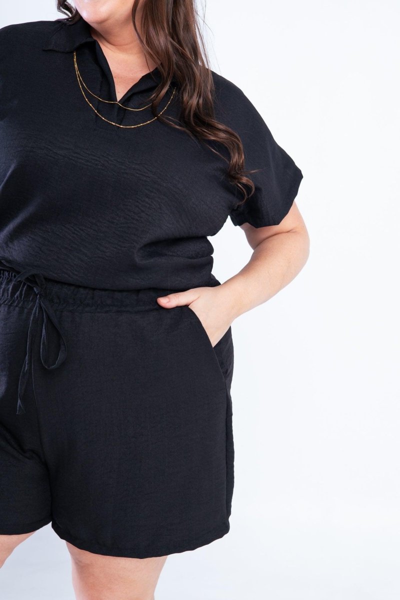 Conjunto Salvador - Bermuda e Blusa em Linho Light - Naguirre Shop