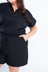Conjunto Salvador - Bermuda e Blusa em Linho Light - Naguirre Shop