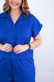 Conjunto Salvador - Bermuda e Blusa em Linho Light - Naguirre Shop