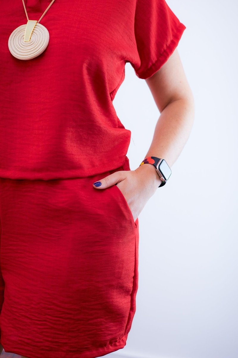 Conjunto Salvador - Bermuda e Blusa em Linho Light - Naguirre Shop