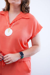 Conjunto Salvador - Bermuda e Blusa em Linho Light - Naguirre Shop