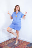 Conjunto Salvador - Bermuda e Blusa em Linho Light - Naguirre Shop