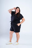 Conjunto Salvador - Bermuda e Blusa em Linho Light - Naguirre Shop