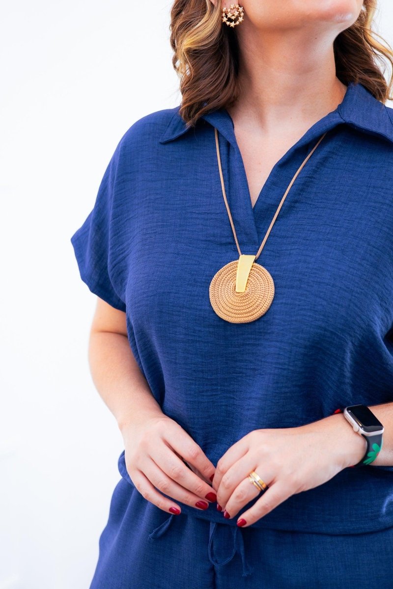 Conjunto Salvador - Bermuda e Blusa em Linho Light - Naguirre Shop