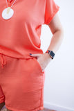 Conjunto Salvador - Bermuda e Blusa em Linho Light - Naguirre Shop