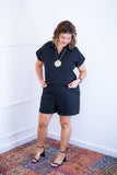 Conjunto Salvador - Bermuda e Blusa em Linho Light - Naguirre Shop