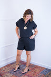 Conjunto Salvador - Bermuda e Blusa em Linho Light - Naguirre Shop