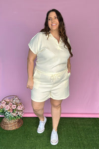 Conjunto Salvador - Bermuda e Blusa em Linho Light - Naguirre Shop