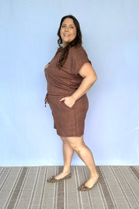 Conjunto Salvador - Bermuda e Blusa em Linho Light - Naguirre Shop