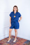 Conjunto Salvador - Bermuda e Blusa em Linho Light - Naguirre Shop