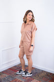 Conjunto Salvador - Bermuda e Blusa em Linho Light - Naguirre Shop