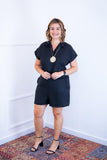 Conjunto Salvador - Bermuda e Blusa em Linho Light - Naguirre Shop