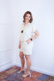 Conjunto Salvador - Bermuda e Blusa em Linho Light - Naguirre Shop