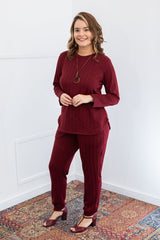 Conjunto Suíça – Calça Jogger e Blusa de Manga Longa em Lãzinha Mousse - Naguirre Shop