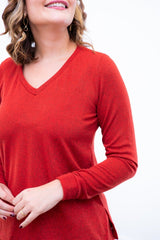 Conjunto Zurique - Lãzinha com Blusa Gola V e Calça Pantalona com Bolsos Faca - Naguirre Shop
