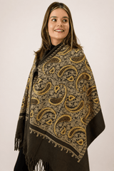 Echarpe Bordado Flanelado - Naguirre Shop