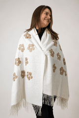 Echarpe Bordado Flanelado - Naguirre Shop